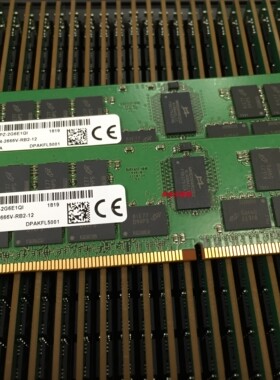 MT镁光 32G 2RX4 PC4-2666V-RB2 MTA36ASF4G72PZ-2G6E1服务器内存