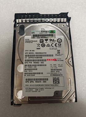H 765873 2TB 7.2K SAS PN:765452-002 ST2000NX0273 服务器硬盘