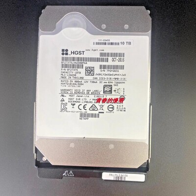 NETAPP E-X4115A 10TB NL-SAS 12G 7.2K 111-03455 DE6600 硬盘