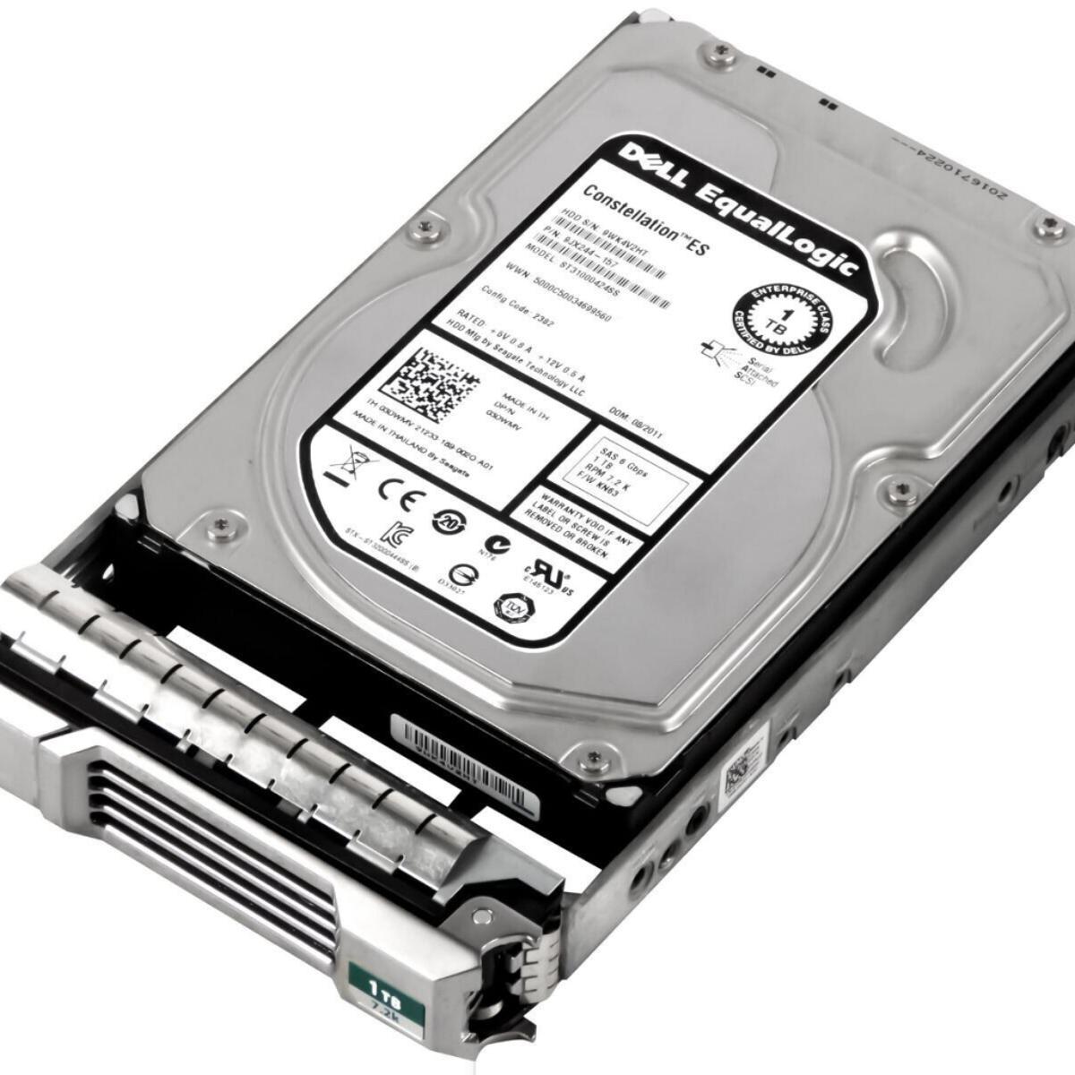 DELL ST31000424SS 03DWMV 0JX244-157 1TB SAS 7.2K PS EQ 硬盘