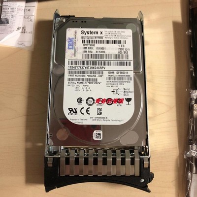IBM 6GB FRU 81Y9690 81Y9691 1T SAS 2.5 X3650 M3 M4服务器硬盘