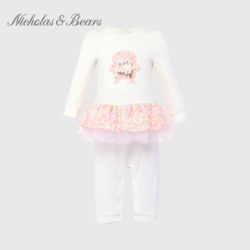 哈衣力高芘熊爬服公主风春秋