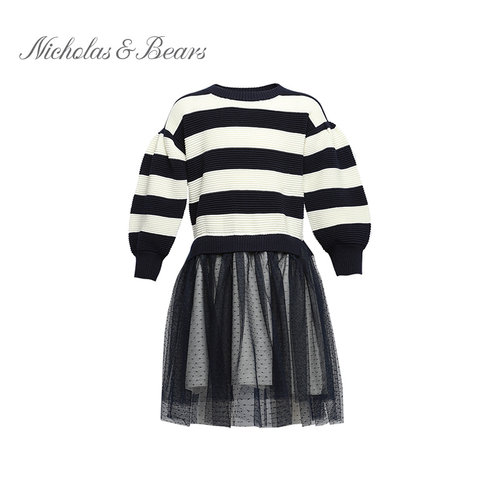 nicholasbears2021蕾丝边连衣裙