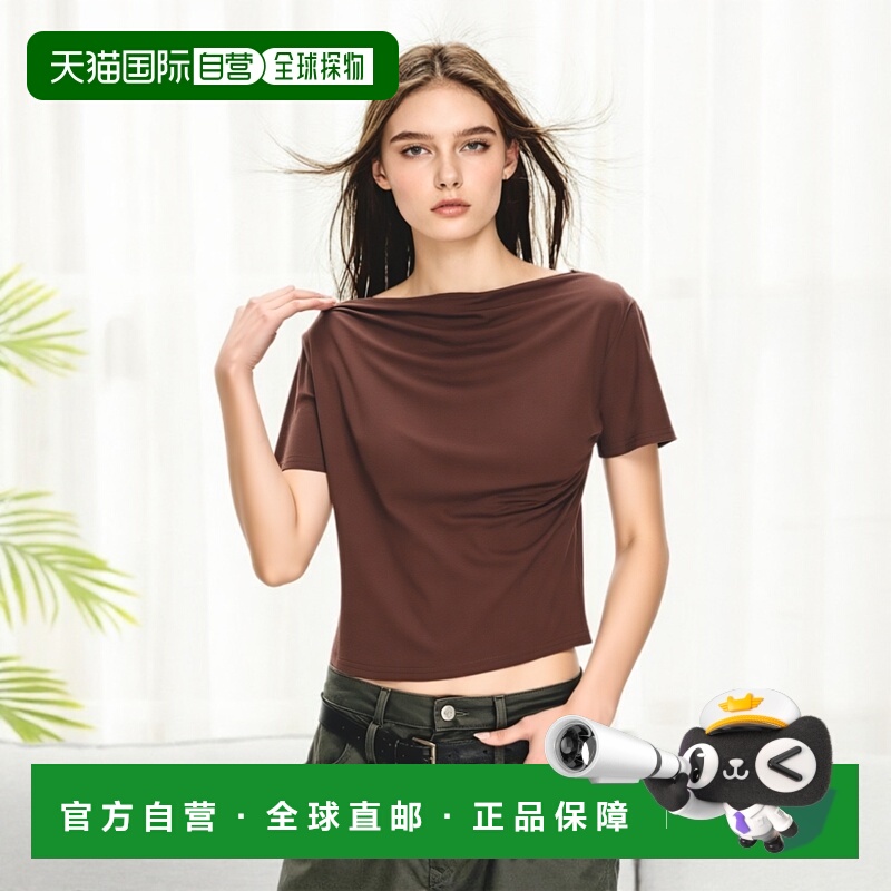 1h可退 日本直邮官方授权 COLONY 2139 2向肩部垂坠T恤上衣短袖