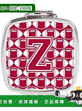 自营 Carolines Treasures CJ1065-ZSCM 字母 Z 足球深红色,