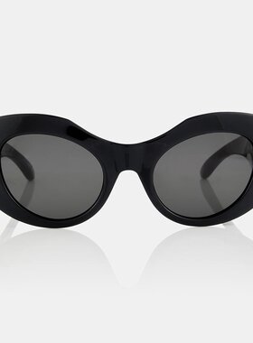 潮奢 Balenciaga 巴黎世家 女士 圆形太阳眼镜 000895