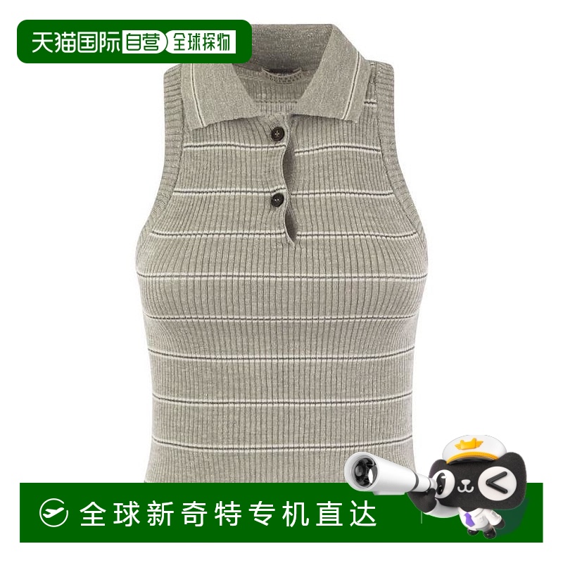 韩国直邮BRUNELLO CUCINELLI24SS长袖T恤女M8Q117305 CJH41GREY