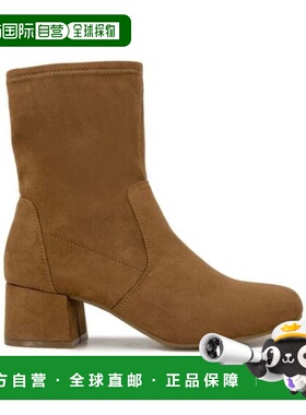 自营Kenneth Cole Reaction Road Stretch Women Brown Faux Sued