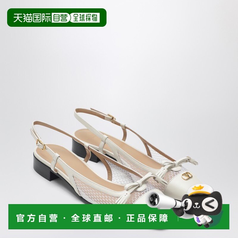 香港直邮valentino 华伦天奴 女士 VALET DU ROI 露跟平底鞋 8W2S,女鞋,浅口单鞋,淘宝优惠券,粉丝福利购,淘宝优惠卷