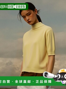 韩国直邮COVERNAT 毛针织衫CO2304KT74YL女士(W) COLLAR ANGORA HA