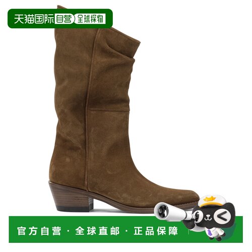 1h可退 香港直邮KHAITE 女士靴子 F1105946776BROWN