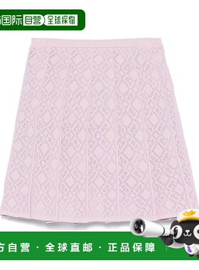 香港直邮GIVENCHY 女士半身裙 SS2025 BW40XW4ZPN533粉红色 A字裙