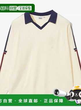 韩国直邮FILA Wheela Cara Boucle 套头毛衣 FS253ST01X001150