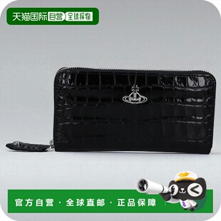 钱包压纹鳄鱼皮带 女士长款 Logo51060 Westwood 日本直邮Vivienne