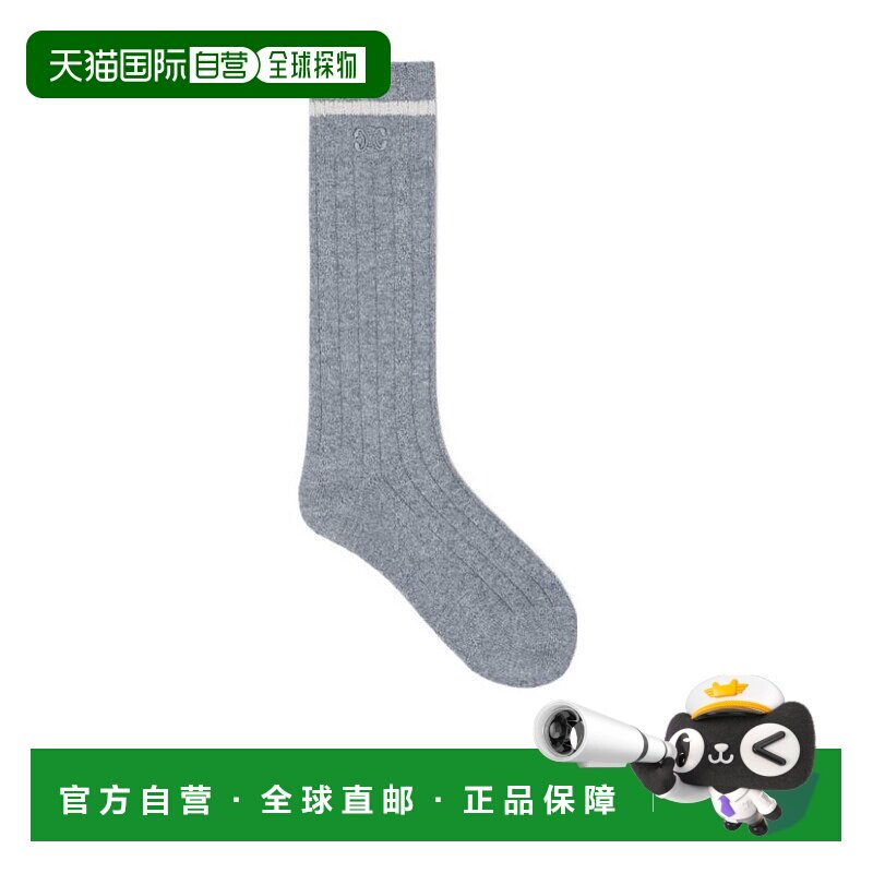 香港直邮CELINE 女士袜子 2A43V290Q09GM SS2025 灰色 CALZE