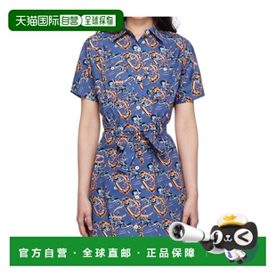 蓝色 香港直邮A.P.C. SS2024 COGXQF35121IAA A.P.C. 女士半身裙