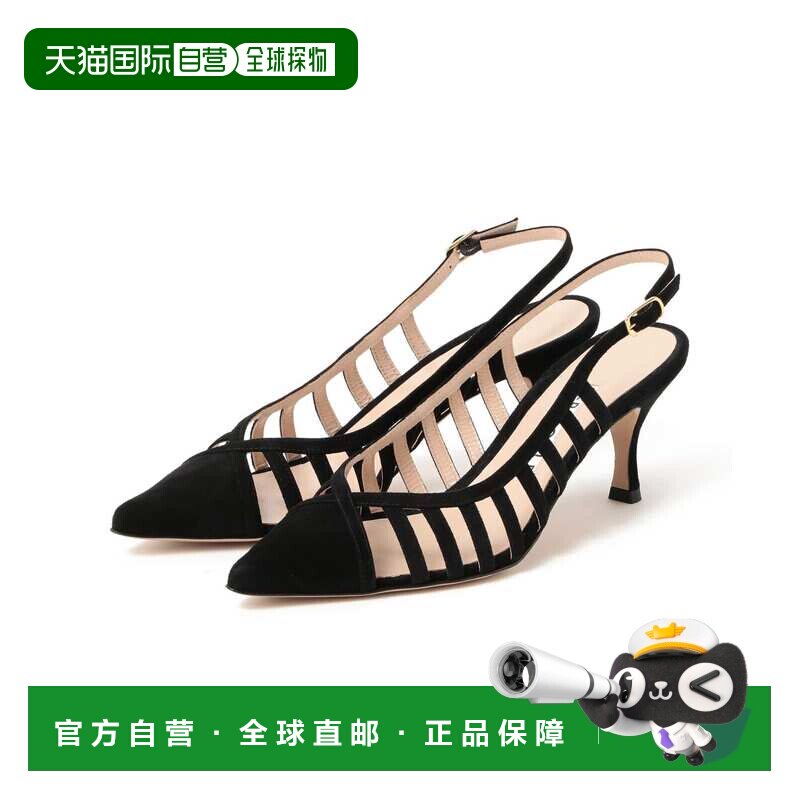 日本直邮NEBULONI E. 女士 几何镂空尖头凉鞋 64330563578