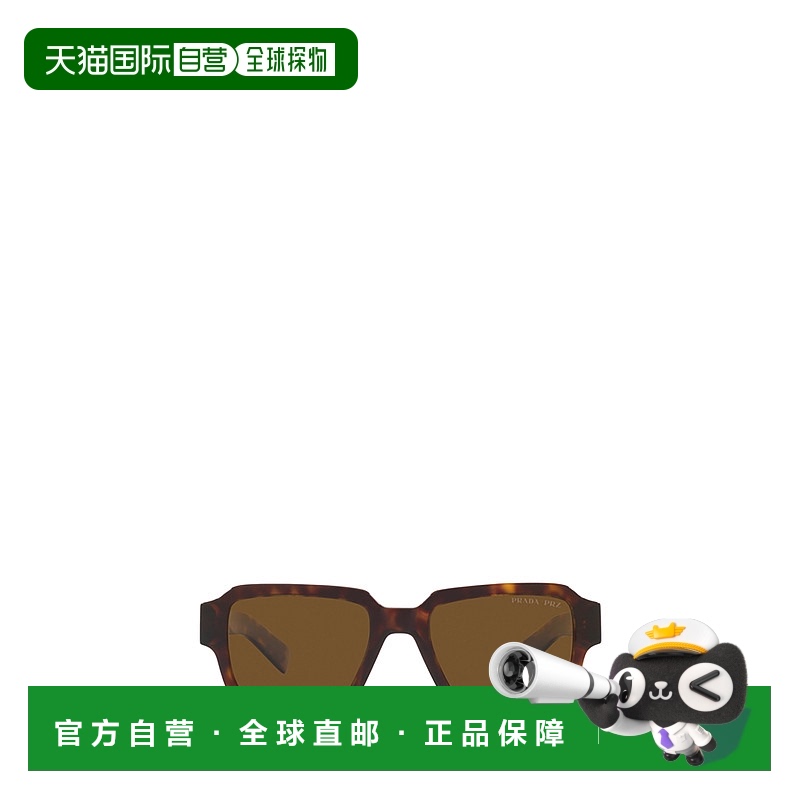 1h可退 香港直邮PRADA 男士太阳镜 PR02ZS2AU01D SS2024 棕色 Pra