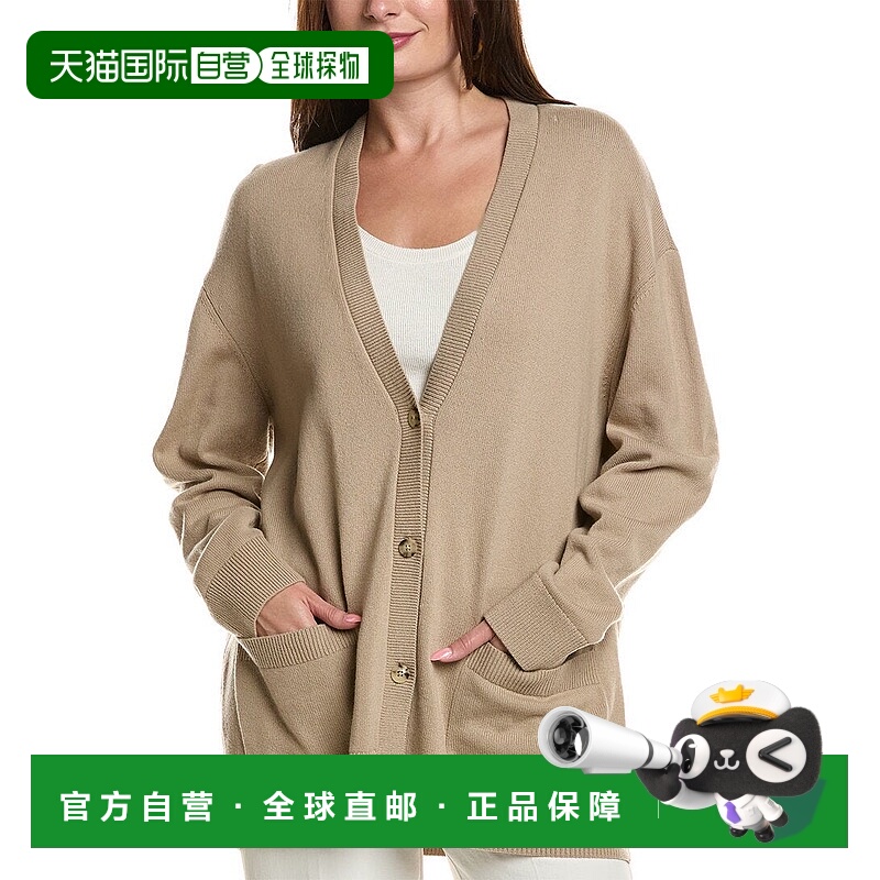 自营Michael Kors Collection Cashmere Oversized Cardigan - ta