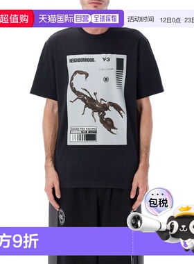 1h可退 香港直邮Y-3 男士 KC8823B T恤 KC8823B black黑色 舒适时