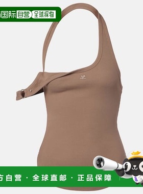 1h可退 香港直邮潮奢 Courreges 女士 Undressed 90's 罗纹针织棉