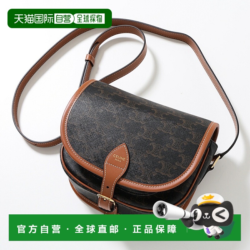 日本直邮CELINE 中号 Folco 单肩包 (191502BZJ.04LU) 女士 Triom