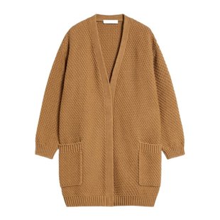 1341084306007 SS2024 棕色 MAX 开衫 女士针织毛衣 针织长袖 MARA