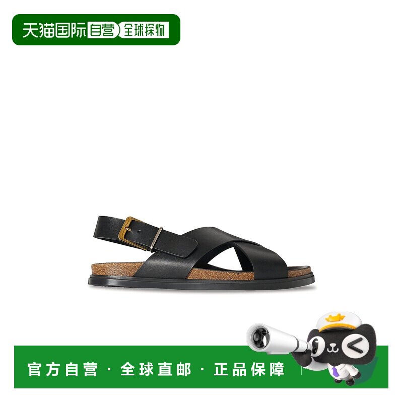 香港直邮The Row 女士 搭扣凉鞋 F1462L822 black黑色 舒适时尚