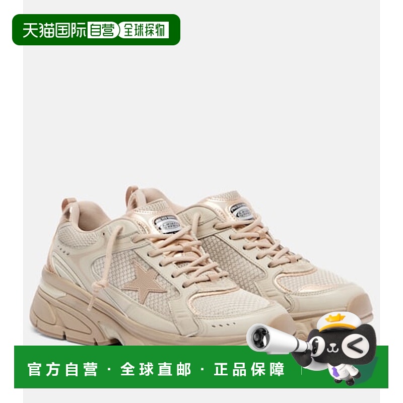 香港直邮GOLDEN GOOSE 女士 LIGHTSTAR 皮革边老爹鞋运动鞋