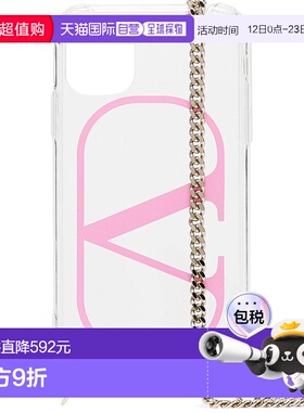 1h可退 香港直邮Valentino 徽标搭链手机壳 UW2P0U71LVJ