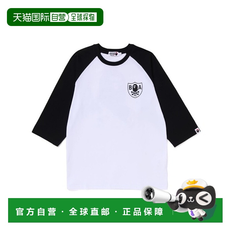 日本直邮【日本直邮】A BATHING APE猿人头男女同款T恤4K70-111-0