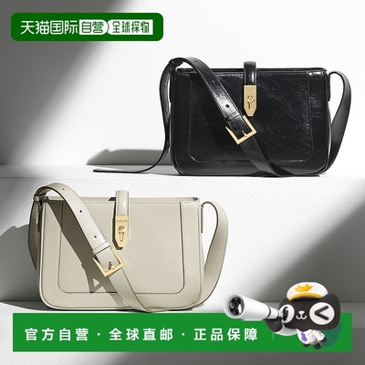 韩国直邮carlyn单肩包腋下包牛皮褶皱亮纹牛皮便携百搭潮流个性