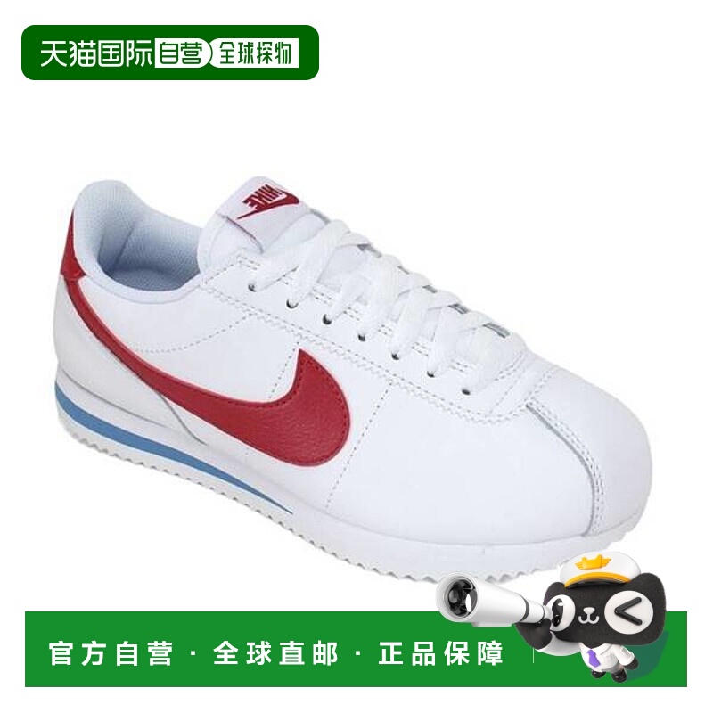 韩国直邮NIKE Cortez 女式运动鞋 白色 红色 蓝色 白色 红色 DN17