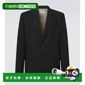 香港直邮Ami 外套 Paris 1h可退 男士 初剪羊毛西装 black黑色 舒