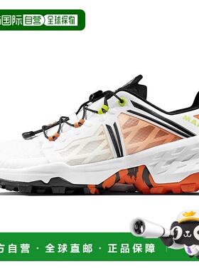 【日本直邮】猛犸象Sertig Low 男式徒步鞋 白/深橘色 3030-04940