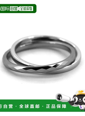 1h可退 日本直邮LION HEARTLH-1切割双环戒指 金属过敏适用 耐色