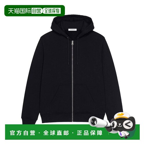 1h可退 香港直邮GIVENCHY 男士卫衣 BMJ0NJ3YU8001 AW2026 黑色 Z