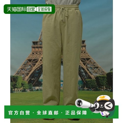 韩国直邮WAIKEI韩国小众设计师狗狗图案时尚日常裤子YK21SSPT04