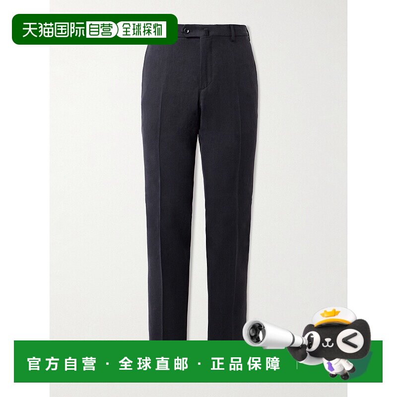 1h可退 香港直邮Loro Piana 诺悠翩雅 男士 Pantaflat 修身直筒亚