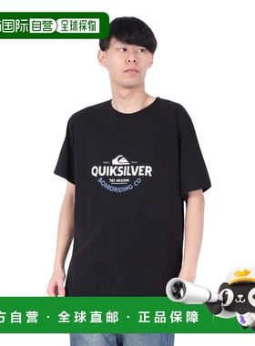 日本直邮Quiksilver 男士 TYPED OUT ST 半袖T恤 [25SPQST251007B