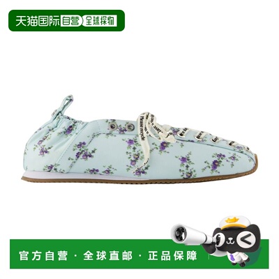 1h可退 香港直邮GANNI 甘尼 女士 SYNTHETIC 绑带运动型多色芭蕾
