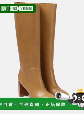 1h可退 香港直邮Gabriela Hearst 女士 Bocca 皮质及膝靴子女靴