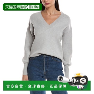 York Neck Sweater 美国奥莱直发毛衣 自营Oat grey New