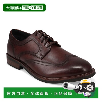 自营Dockers男式阿特金斯连衣裙Wingtip牛津鞋-桃花心木 美国奥莱