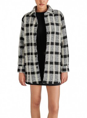 Steve Madden Eldridge 衬衫夹克 黑色