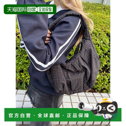 1h可退 日本直邮WC 女装 格纹绗缝设计 2WAY单肩包 WC26SP11SG000