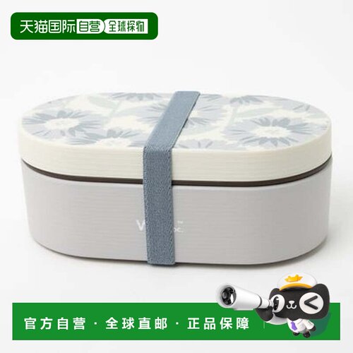 日本直邮Wpc.图案印花午餐盒（灰色）