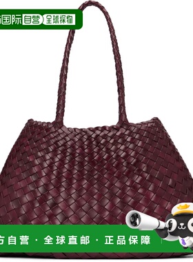 1h可退 香港直邮潮奢 DRAGON DIFFUSION 女士 酒红色大号 Santa C