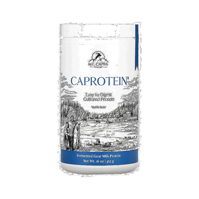 香港直发Mt. Capra高级山羊奶蛋白质天然香草营养补充健康453g