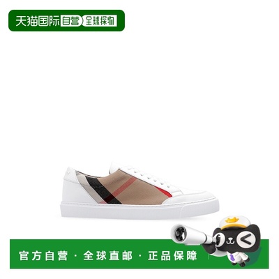 1h可退 欧洲直邮BURBERRY 女士运动鞋8056712A1462OPTICWHITE板鞋